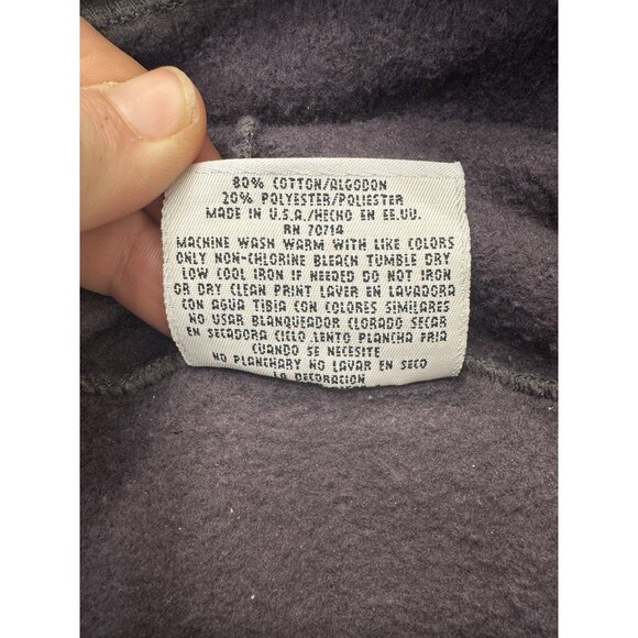 Vintage 90s Made In USA Handcuffs Pullover hoodie Mens Size XL Skateboarding - Picture 9 of 10